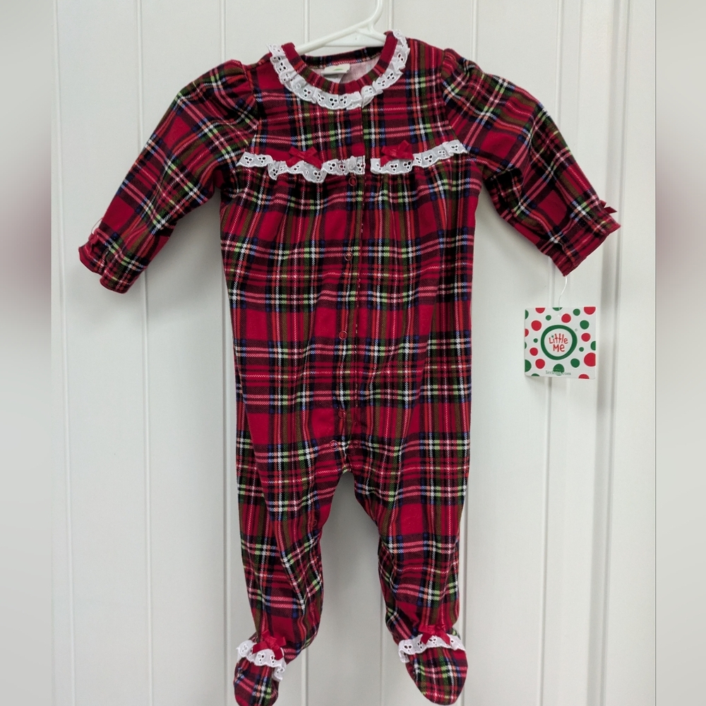 Little Me Plaid Sleeper
